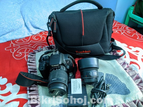 Urgent Sell. Canon 700d. জাপান থেকে এনেছি